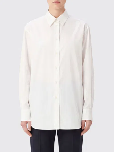 Jil Sander Cotton Shirt In Gray