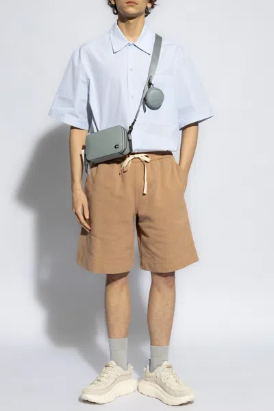 Jil Sander Cotton Shirt In Light Blue
