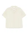 Jil Sander Cotton Shirt In Neutral