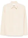 Jil Sander Beige Sea Island Denim Jacket In Neutrals