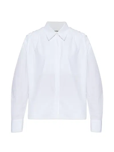 Jil Sander Cotton Shirt In White