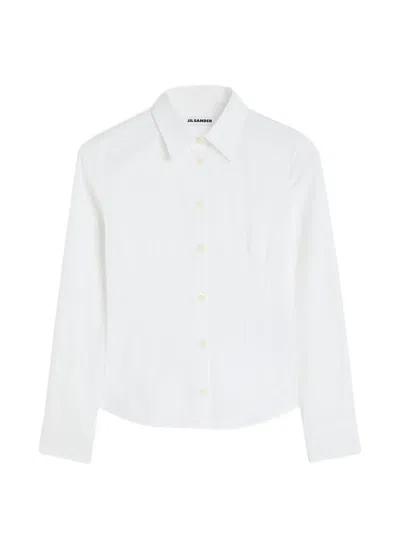 Jil Sander Cotton Shirt In White