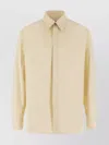 Jil Sander Cotton Shirt With Italian Collar And Button Cuffs