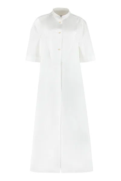 JIL SANDER JIL SANDER COTTON SHIRTDRESS