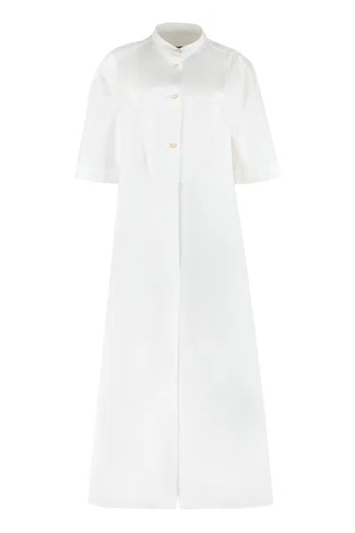 JIL SANDER COTTON SHIRTDRESS