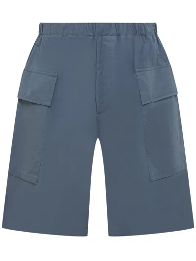 Jil Sander Cotton Shorts For Spring/summer 2024 In Blue