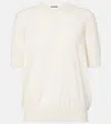 Jil Sander Cotton Sweater In Beige