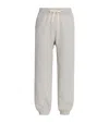 Jil Sander Cotton Joggers With Back Pocket And Elastic Waistband In Gray