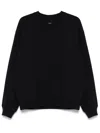 Jil Sander Relaxed Fit Cotton Crewneck Sweatshirt In 蓝色