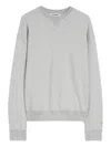 Jil Sander Cotton Sweatshirt In Gray