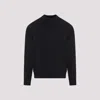 Jil Sander Black Cotton Sweatshirt In Black
