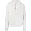 Jil Sander Hooded Knit Sweatshirt With Ribbed Cuffs And Hem