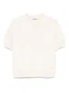 Jil Sander Mc Beige Plush T-shirt