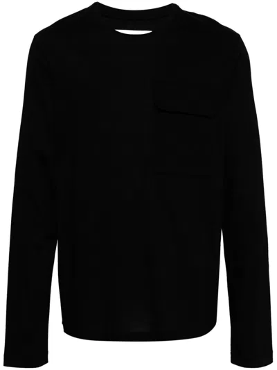 Jil Sander Cotton T-shirt In Black