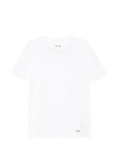 Jil Sander Cotton T-shirt In White