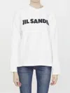 JIL SANDER COTTON T-SHIRT WITH LOGO