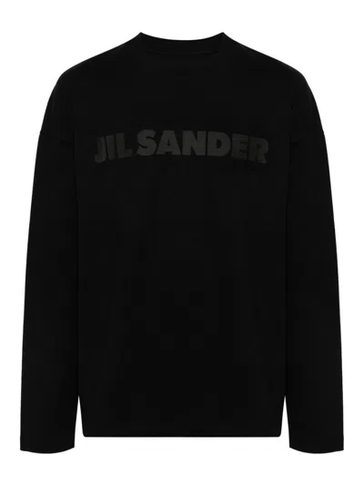 JIL SANDER CAMISETA - NEGRO