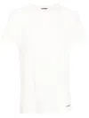 Jil Sander Crew-neck Fitted T-shirt In White