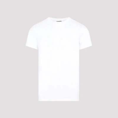 Jil Sander Cotton T-shirt Xl In White