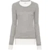 Jil Sander T-shirt In Gray