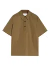 Jil Sander Poloshirt Aus Baumwoll-taft
