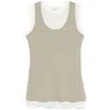 Jil Sander Three-pack Multicolor 3 Layers Tank Tops