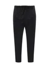 Jil Sander Straight-leg Pressed Crease Pants In Black