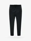 Jil Sander Straight-leg Pressed Crease Pants In Blue