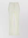 Jil Sander Cotton Trousers With Flared Silhouette And High Waist