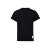 Jil Sander Set Of Three Cotton T-shirts In Black
