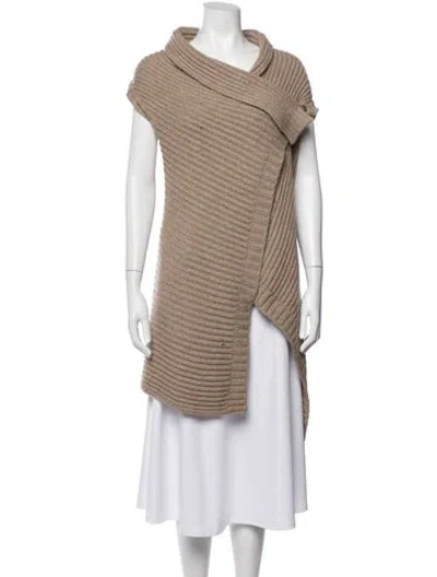 Pre-owned Jil Sander Cowl Neck Sweater In Neutrals