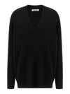 Jil Sander Cashmere Sweater Sweaters And Cardigans Black In Black