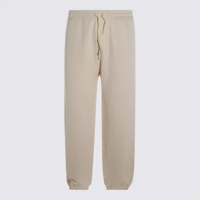 JIL SANDER CREAM COTTON PANTS