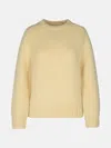 Jil Sander Cream Mohair Blend Sweater In Cream