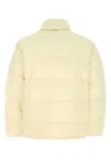 Jil Sander Cream Polyester Down Jacket In 279