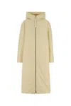 Jil Sander Cream Polyester Down Jacket In Neutral