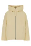 Jil Sander Padded Down Jacket Featuring Hood In Multi