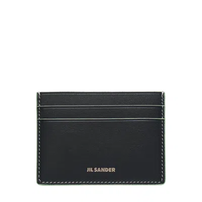 Jil Sander Credit Card Holder In Black