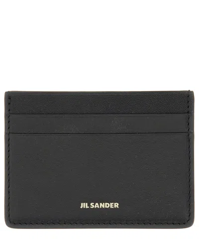 Jil Sander Credit Card Holder In Black