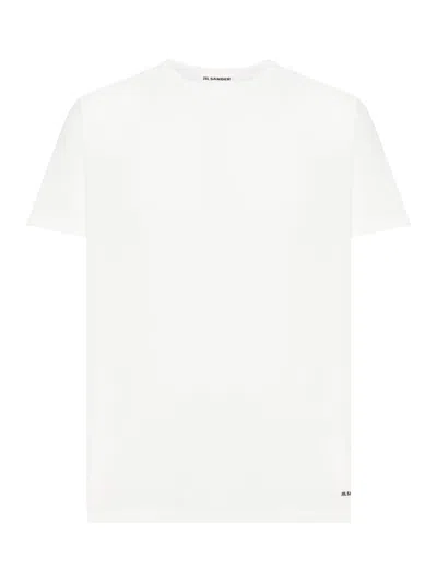 JIL SANDER CREW NECK COTTON T-SHIRT