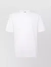 Jil Sander Crew Neck Graphic Print T-shirt Short Sleeves In White