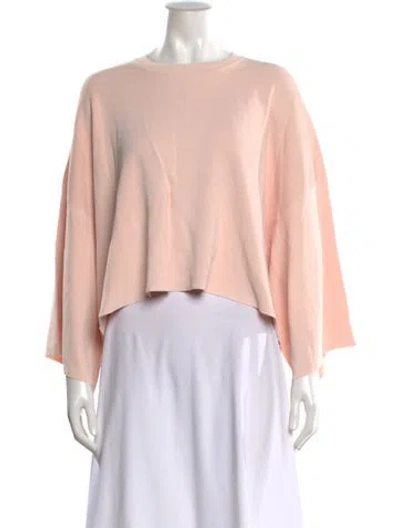 Pre-owned Jil Sander Crew Neck Long Sleeve Top In Pink