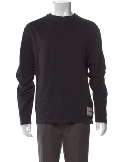 Pre-owned Jil Sander Crew Neck Long Sleeve T-shirt In Blue