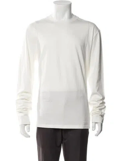 Pre-owned Jil Sander Crew Neck Long Sleeve T-shirt W/ Tags In Neutral