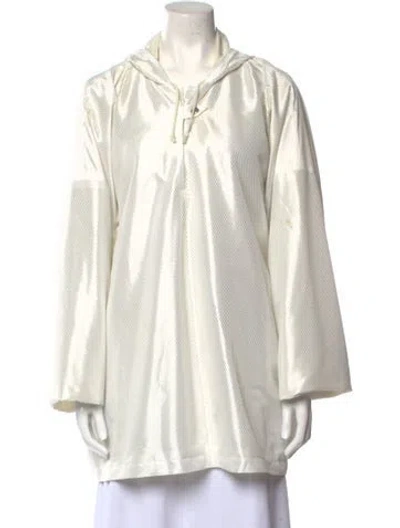 Pre-owned Jil Sander Crew Neck Long Sleeve Tunic In White