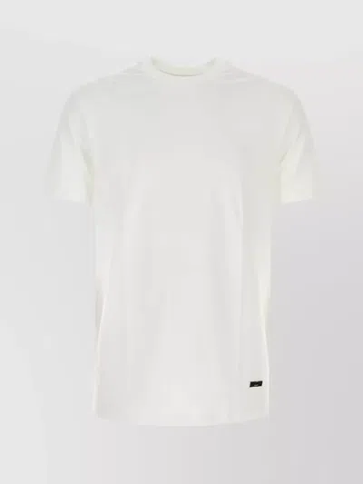 Jil Sander Crew Neck Plain Design Short Sleeves T-shirt In Gray