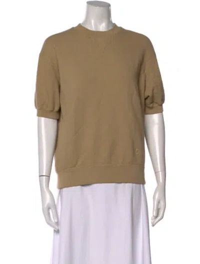 Pre-owned Jil Sander Crew Neck Short Sleeve Sweatshirt In Neutral