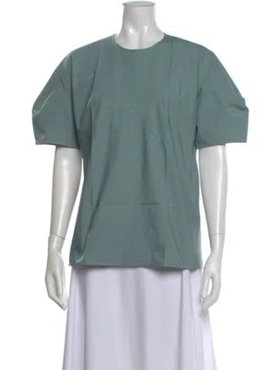 Pre-owned Jil Sander Crew Neck Short Sleeve Top In Multi