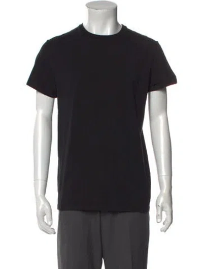 Pre-owned Jil Sander Crew Neck Short Sleeve T-shirt In Black
