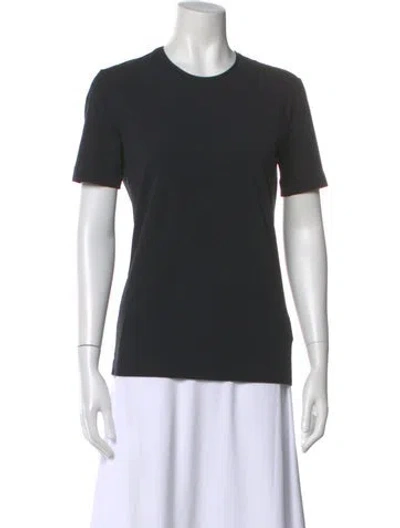Pre-owned Jil Sander Crew Neck Short Sleeve T-shirt In Black
